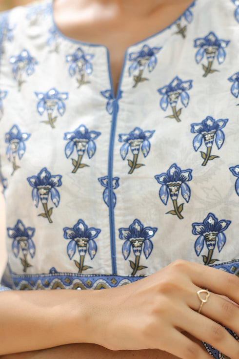 Printed Cotton Top